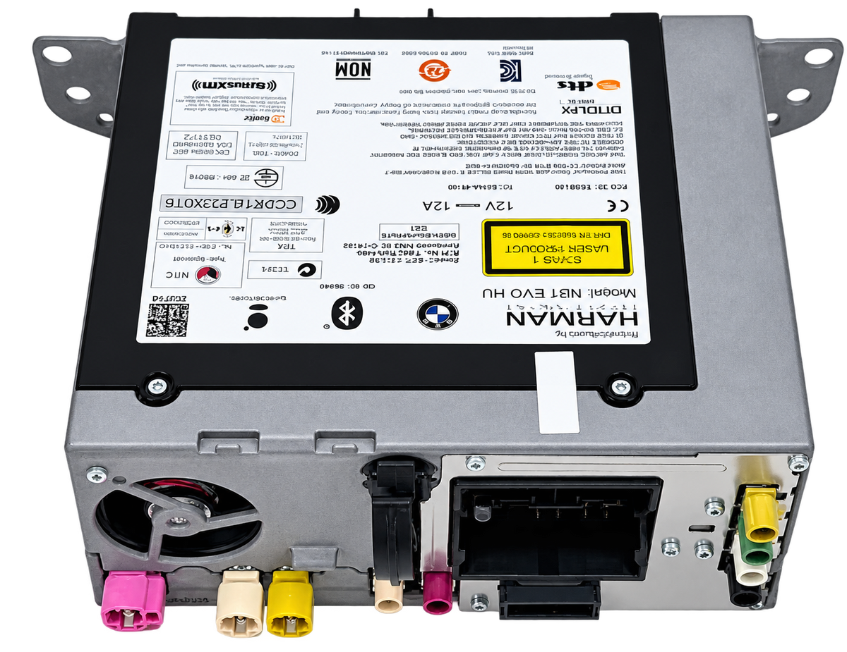 BMW NBT EVO OEM head unit replacement