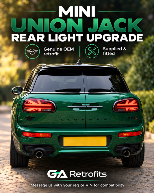 MINI Union Jack Rear Light Upgrade – GA Retrofits