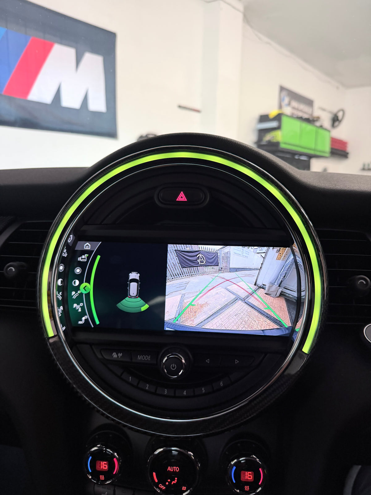 MINI REVERSING CAMERA RETROFIT