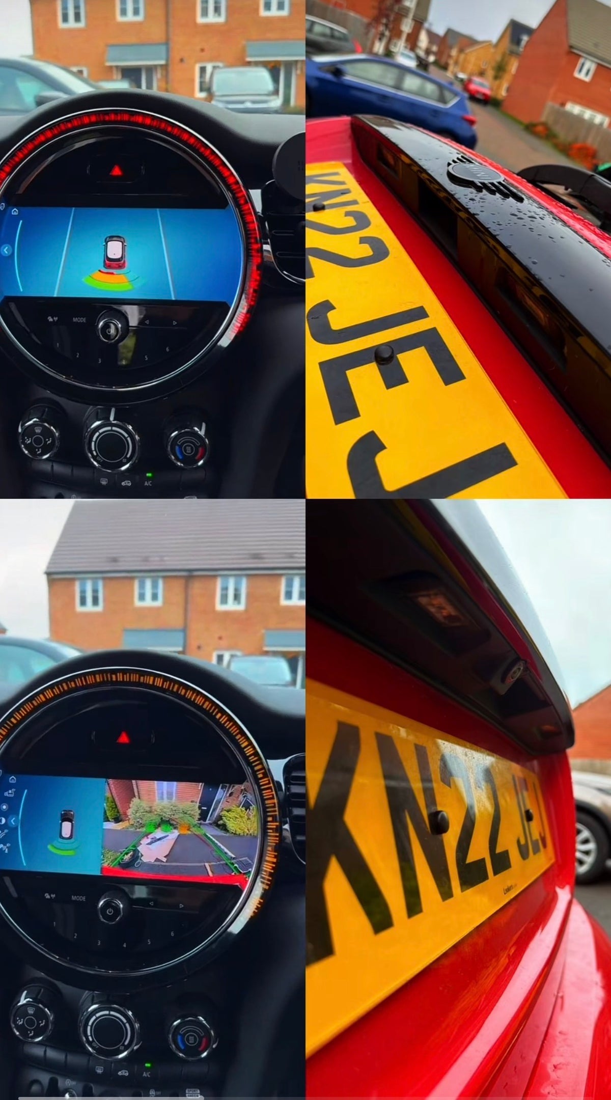 MINI REVERSING CAMERA RETROFIT
