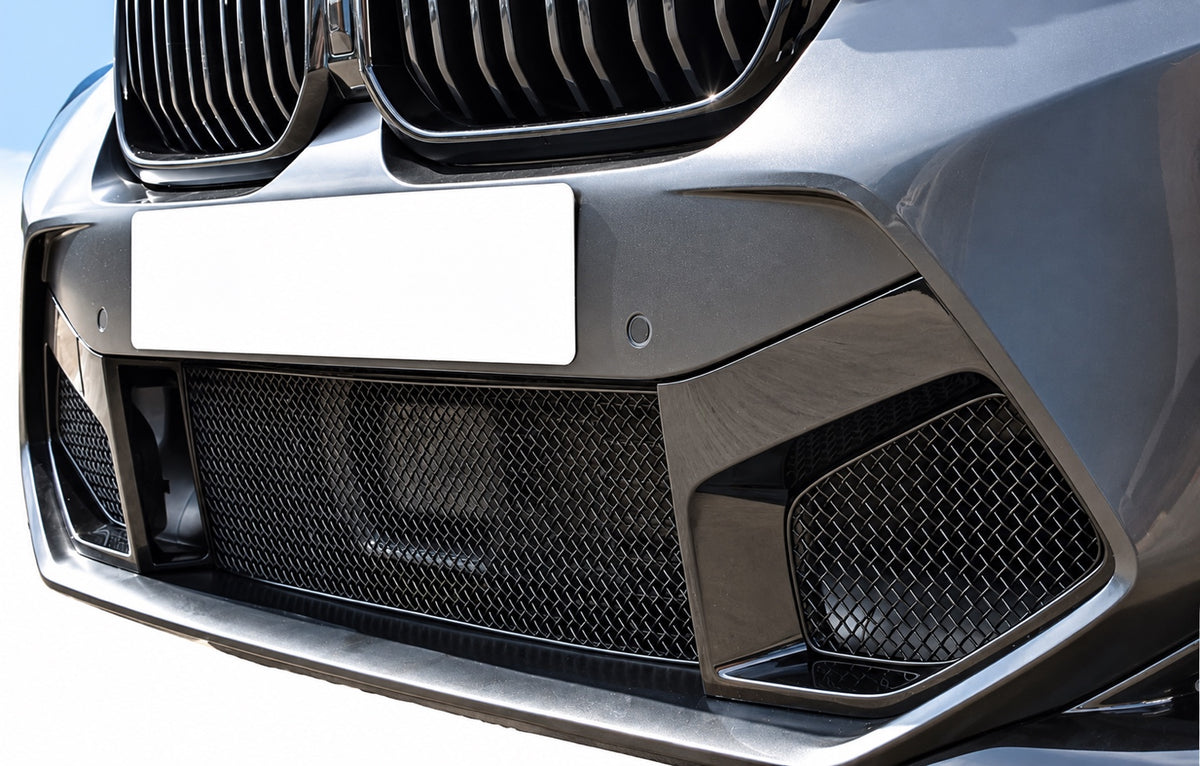 BMW X3M X4M protective grille mesh close up