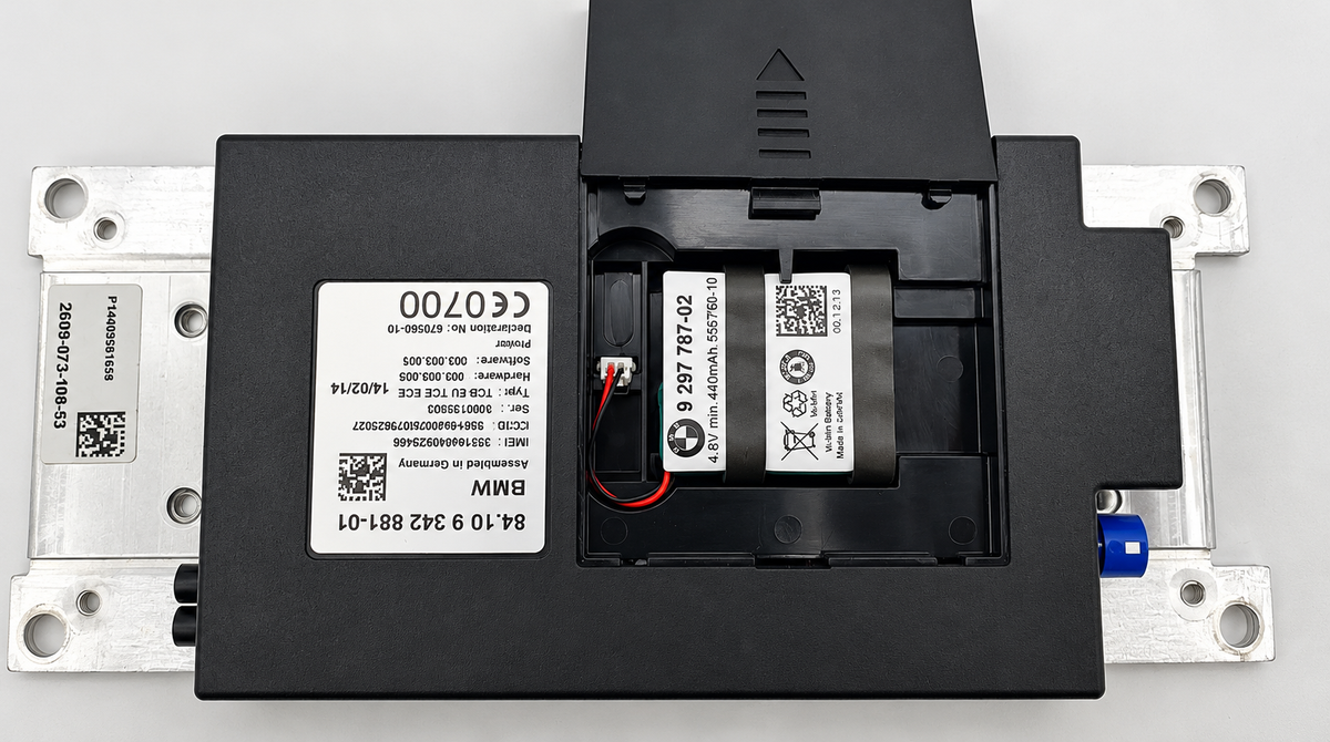BMW TELEMATICS SOS BATTERY REPLACEMENT & CODING – GA Retrofits product reference image