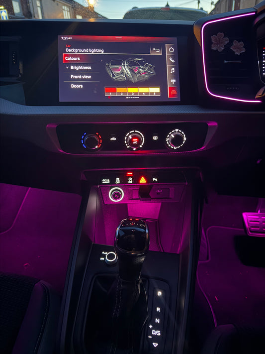 AUDI A1 OEM AMBIENT LIGHTING