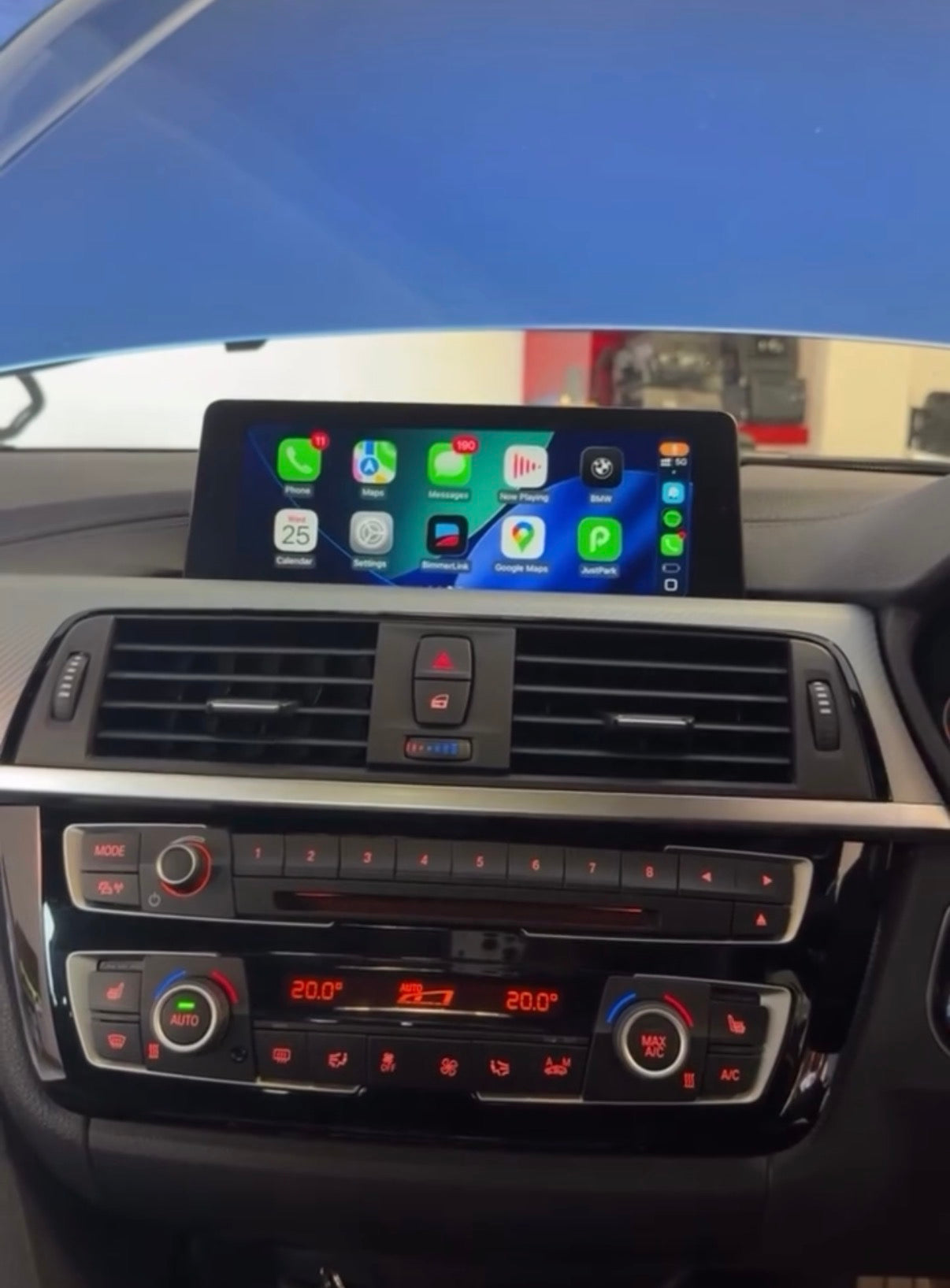 BMW Pro Navigation NBT Evo ID6 IDrive upgrade With CarPlay
