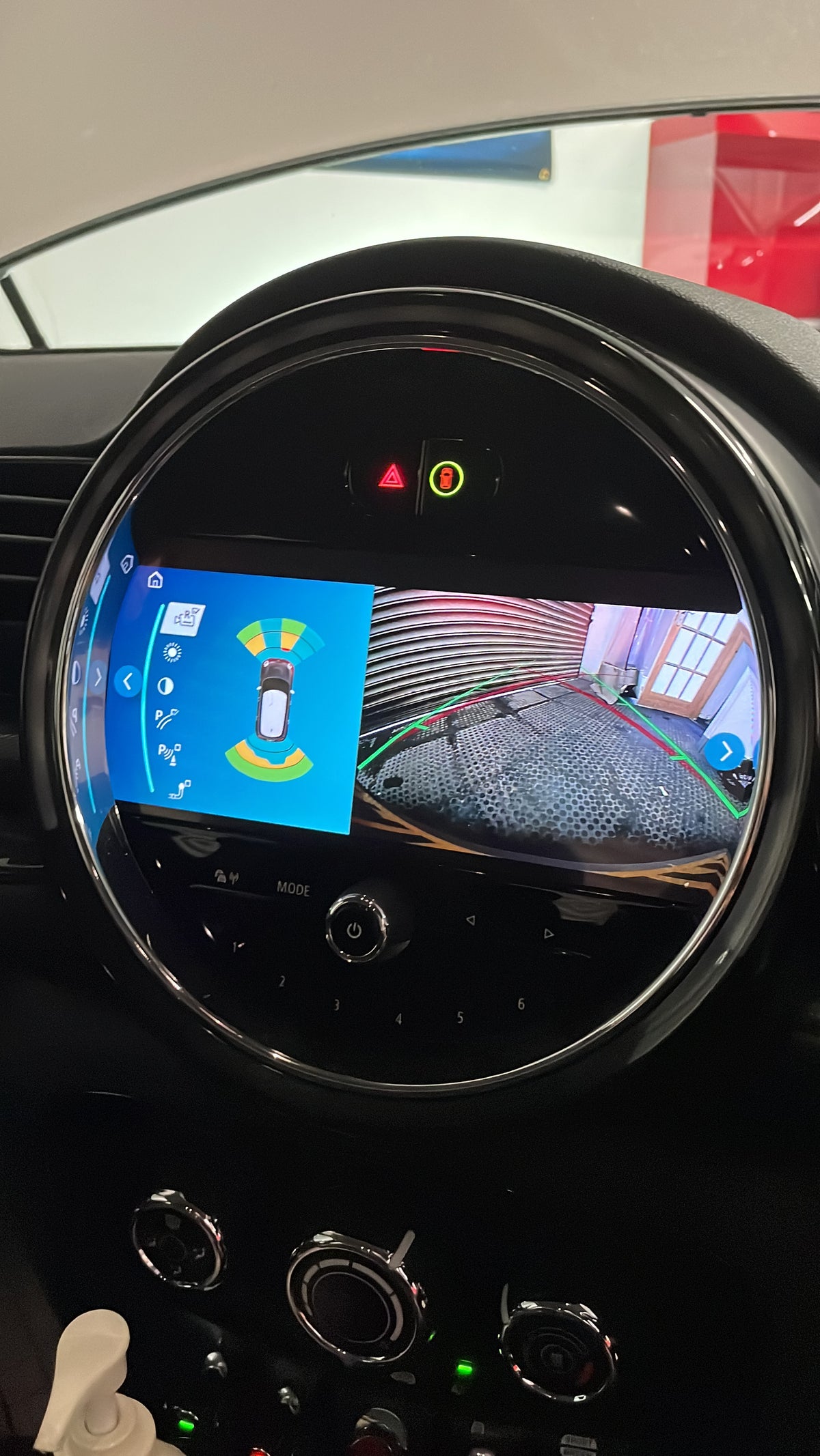 MINI REVERSING CAMERA RETROFIT