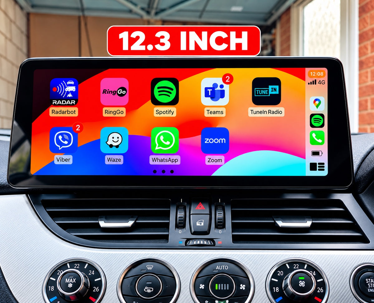 BMW Z4 E89 12.3 inch Android touchscreen upgrade