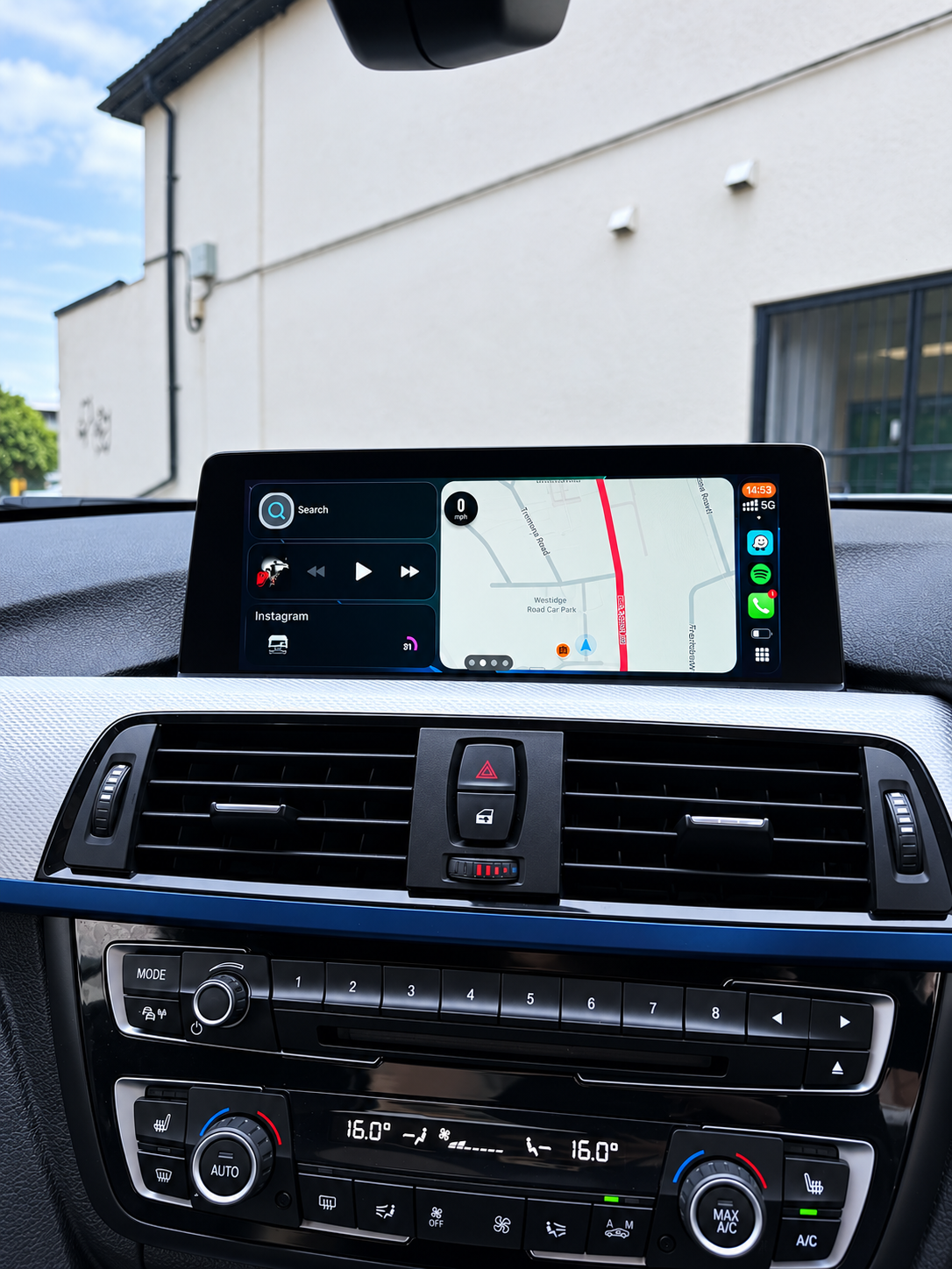 BMW OEM APPLE CARPLAY ACTIVATION

2016+ BMW models equipped with Professional Navigation (NBT EVO ID5/ID6).