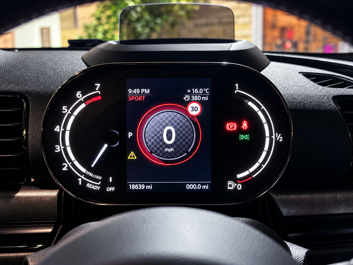 MINI Clubman F54 LCI OEM ID6, Digital Cluster & Camera Retrofit