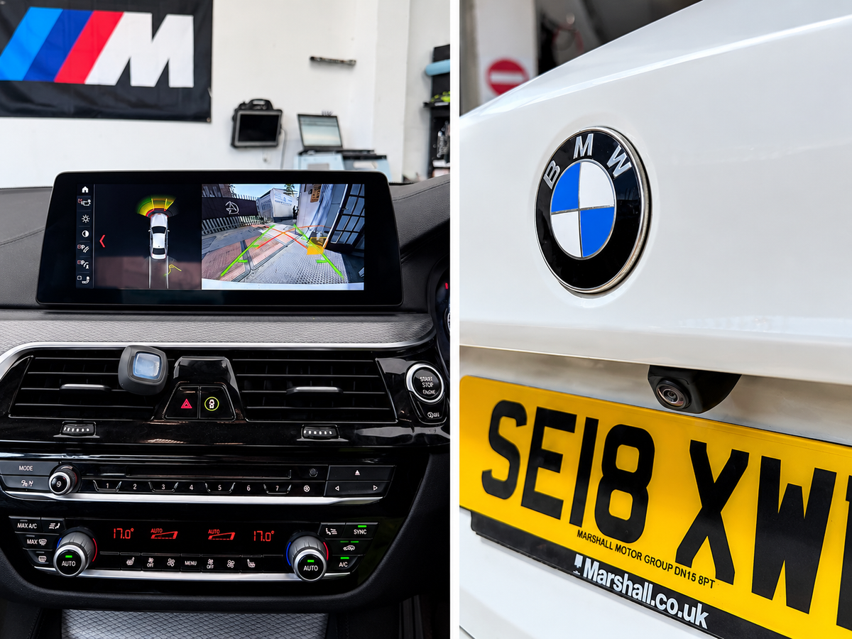 BMW OEM REVERSING CAMERA RETROFIT (3AG) – GA Retrofits