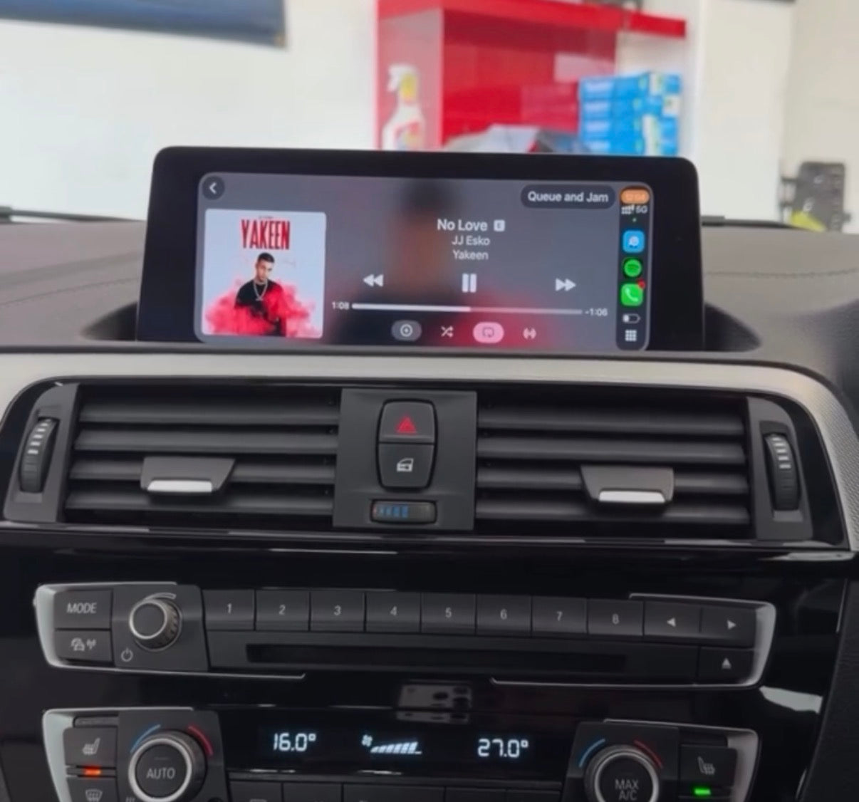 BMW Pro Navigation NBT Evo ID6 IDrive upgrade With CarPlay
