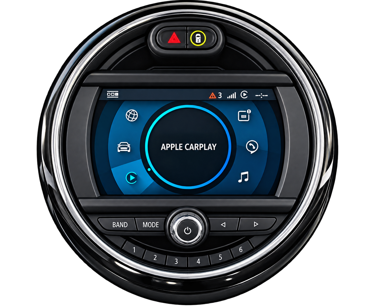 MINI EntryNav2 ID6 6.5" Touchscreen Upgrade – Wireless Apple CarPlay (6CP)