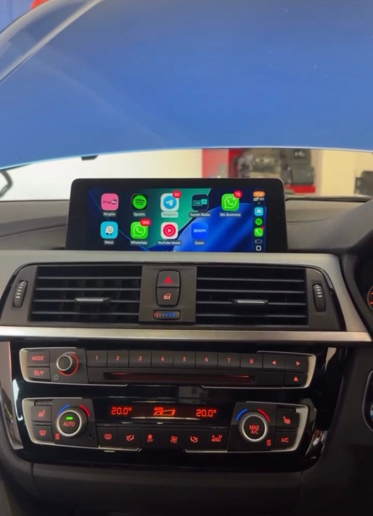 BMW Pro Navigation NBT Evo ID6 IDrive upgrade With CarPlay