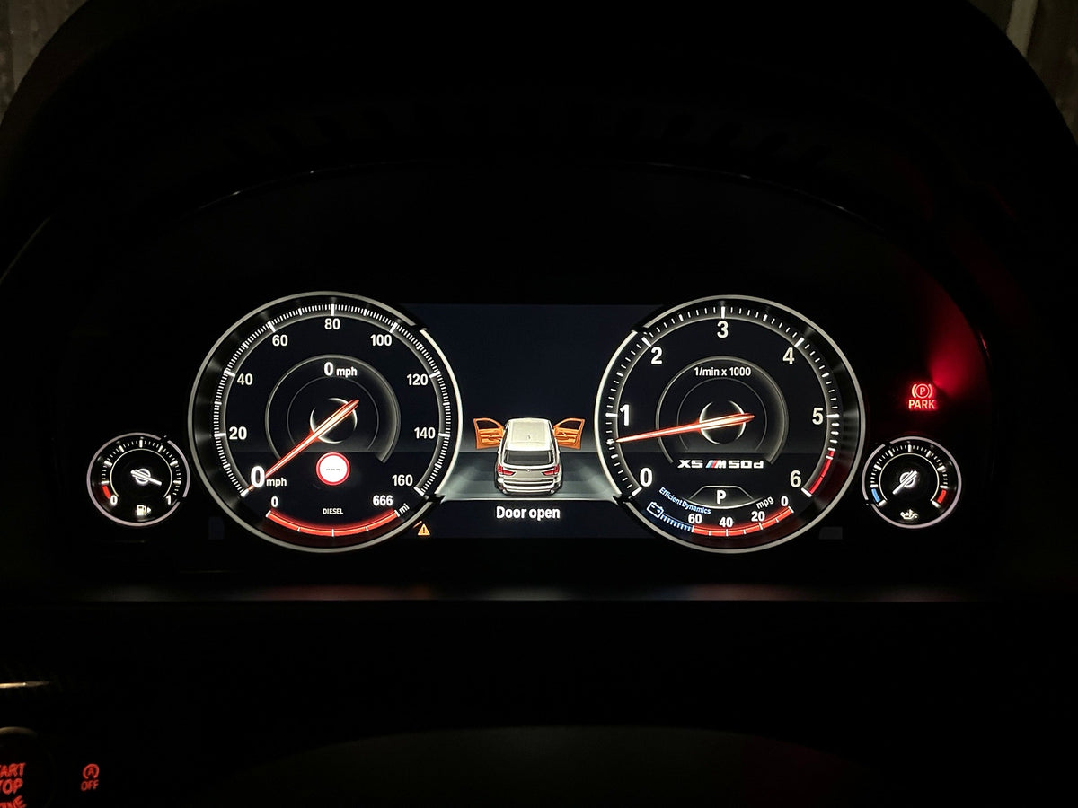 BMW OEM 6WB digital instrument cluster retrofit - GA Retrofits photo 4