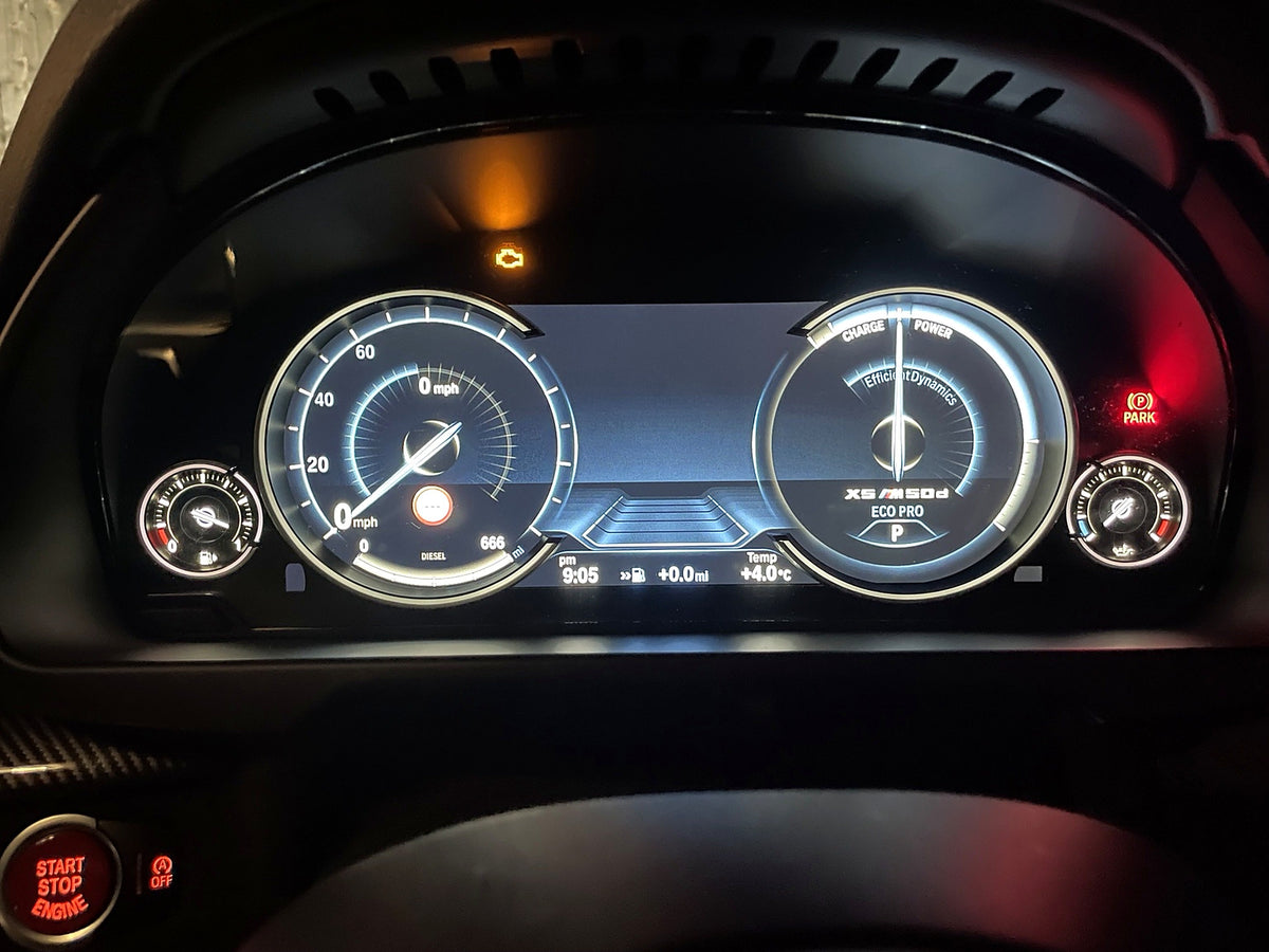 BMW OEM 6WB digital instrument cluster retrofit - GA Retrofits photo 5
