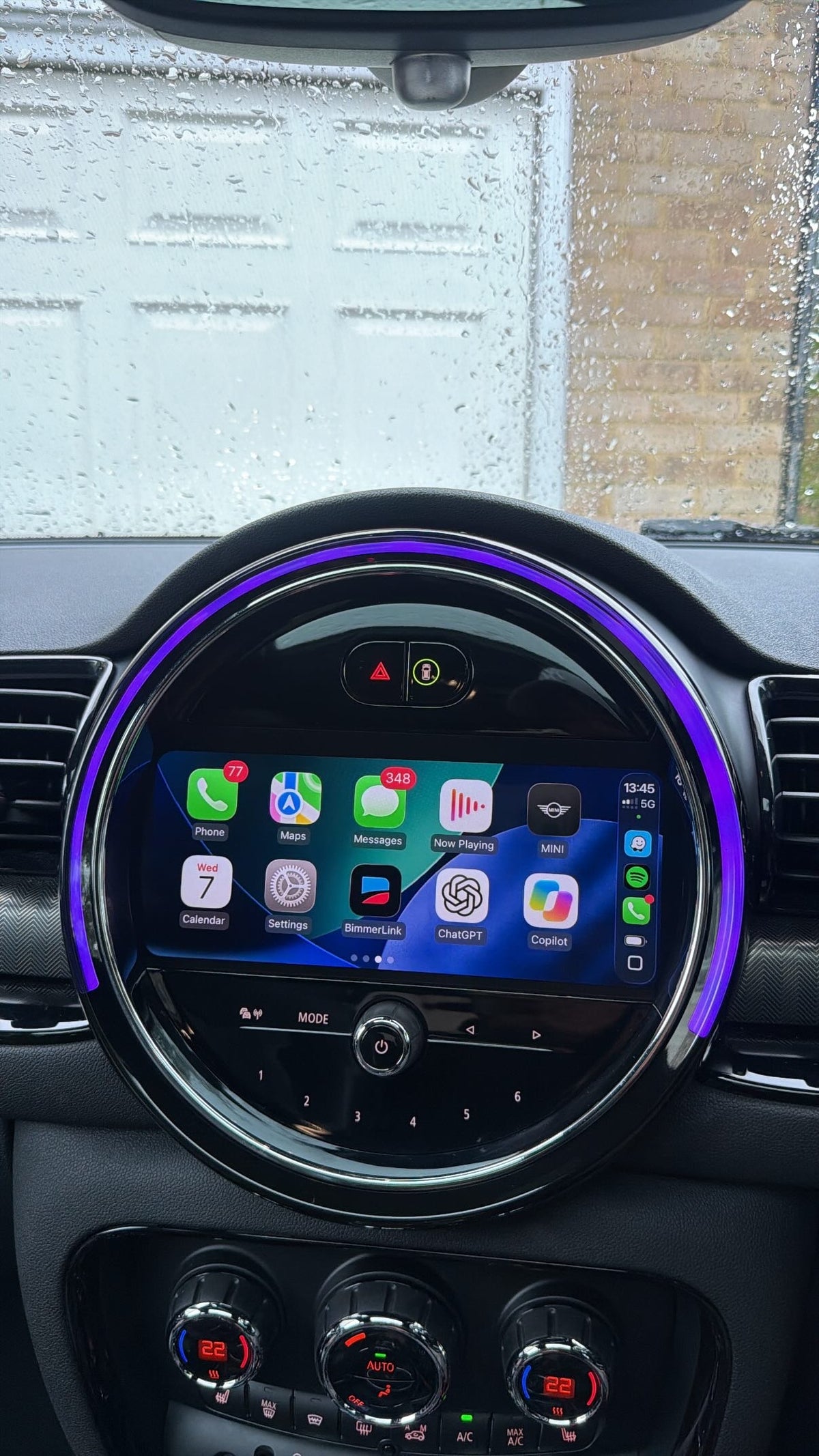 MINI F54 Clubman LCI2 iDrive Upgrade with Apple CarPlay | 8.8 Inch Touchscreen