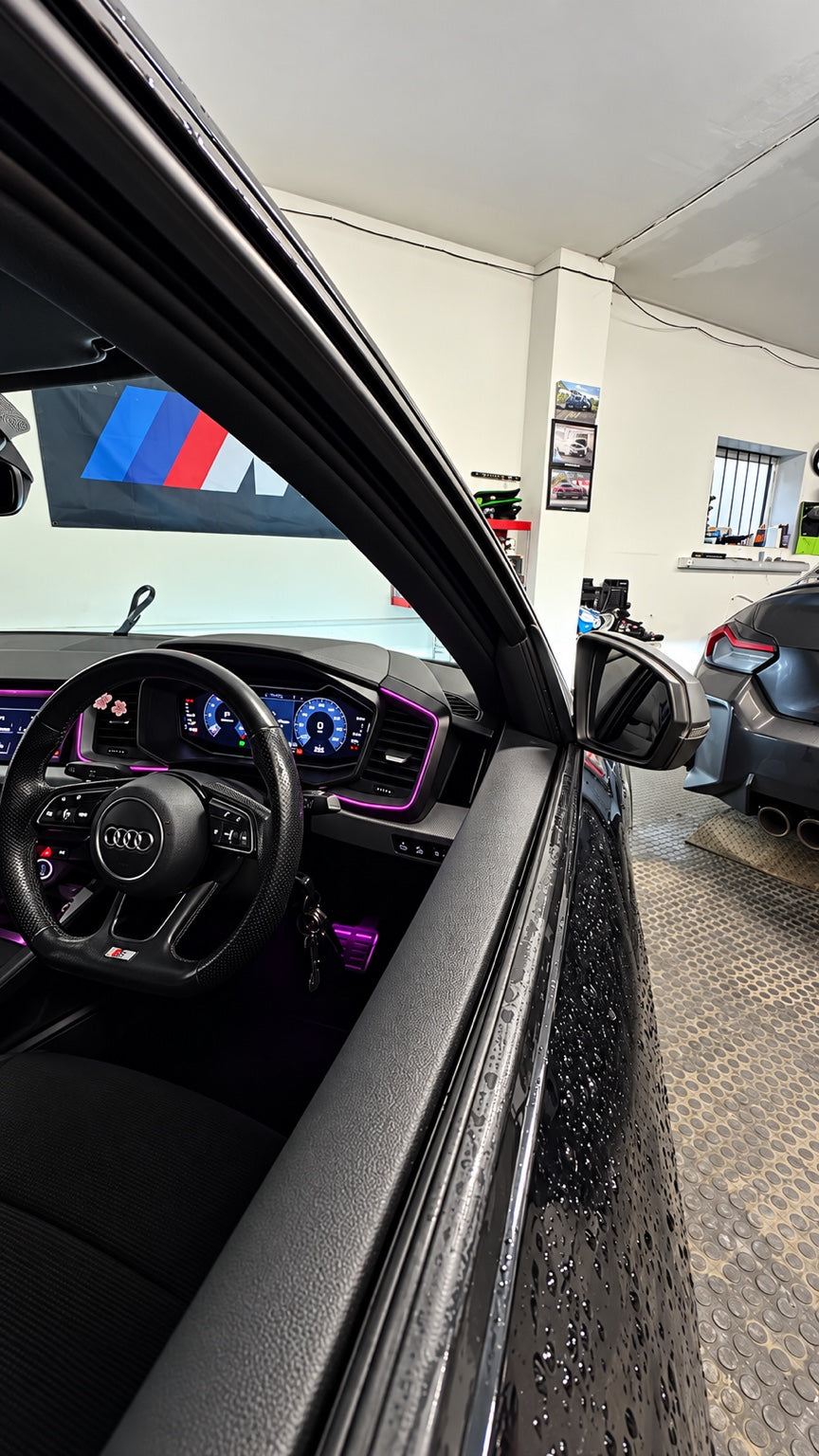 Audi A1 power folding mirrors fitted vehicle