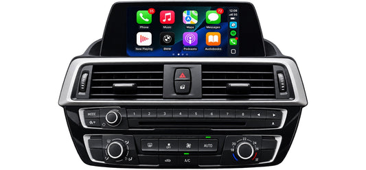 BMW EntryNav2 6.5 inch HD display with wireless Apple CarPlay retrofit