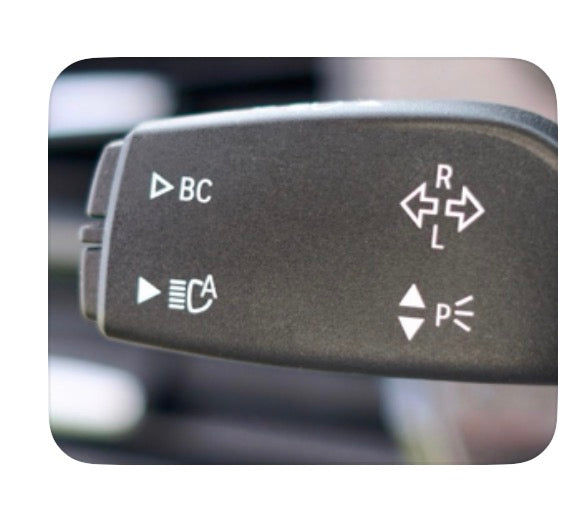 Genuine BMW High Beam Assistant 5AC indicator stalk with automatic high beam button