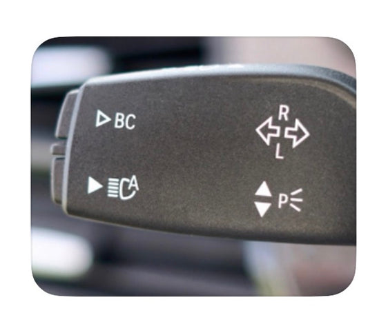 Genuine BMW High Beam Assistant 5AC indicator stalk with automatic high beam button