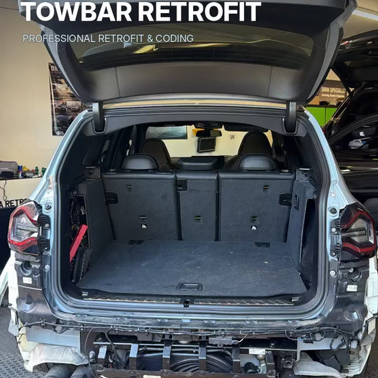 BMW GENUINE OEM SWIVEL TOWBAR RETROFIT (3AC) – GA Retrofits retrofit demonstration video