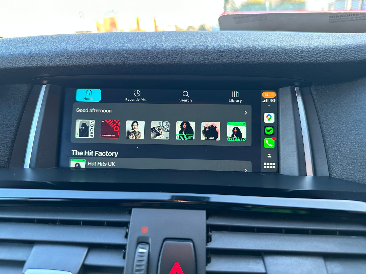 BMW Pro Navigation NBT Evo ID6 IDrive upgrade With CarPlay