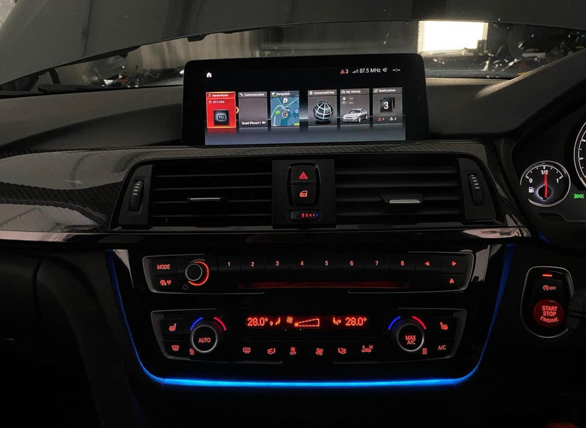 BMW Pro Navigation NBT Evo ID6 IDrive upgrade With CarPlay