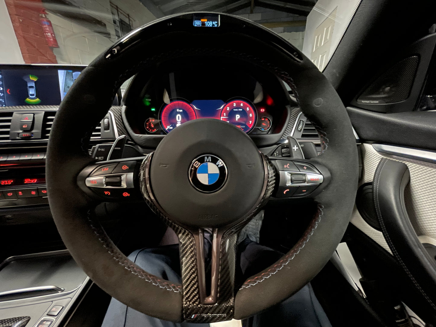 BMW LED M performance steering wheel OEM