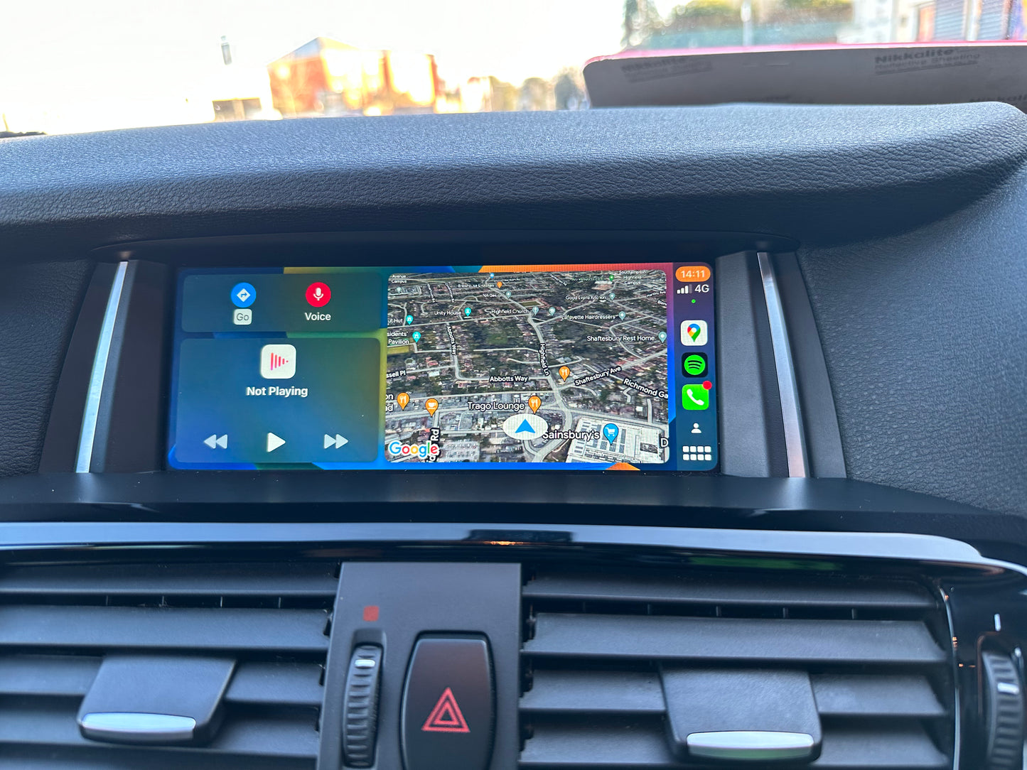 BMW Pro Navigation NBT Evo ID6 IDrive upgrade With CarPlay