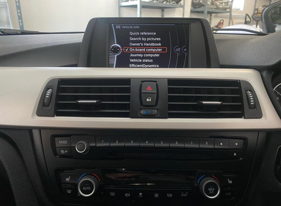 BMW Pro Navigation NBT Evo ID6 IDrive upgrade With CarPlay