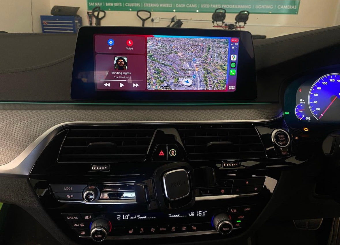 BMW OEM Apple CarPlay activation 2016+ Pro navigation only