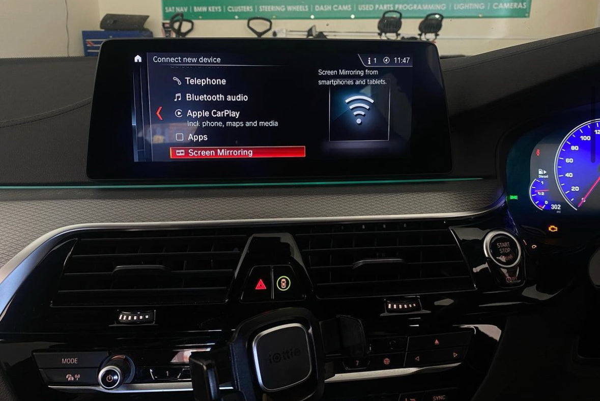 BMW OEM Apple CarPlay activation 2016+ Pro navigation only