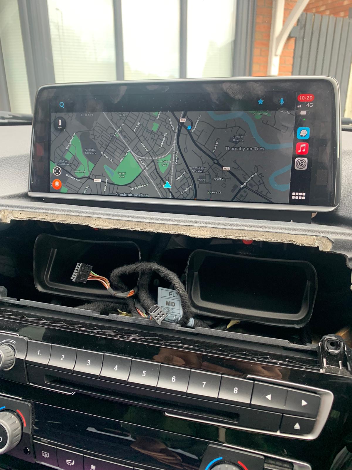 BMW Pro Navigation NBT Evo ID6 IDrive upgrade With CarPlay