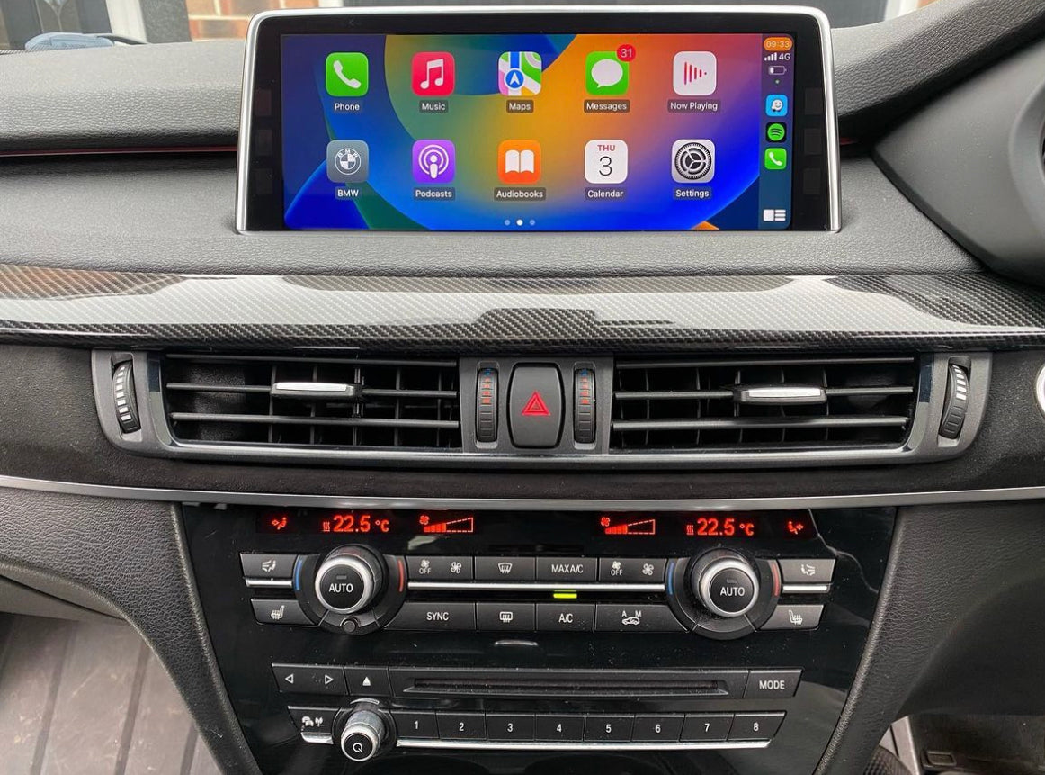 BMW Pro Navigation NBT Evo ID6 IDrive upgrade With CarPlay