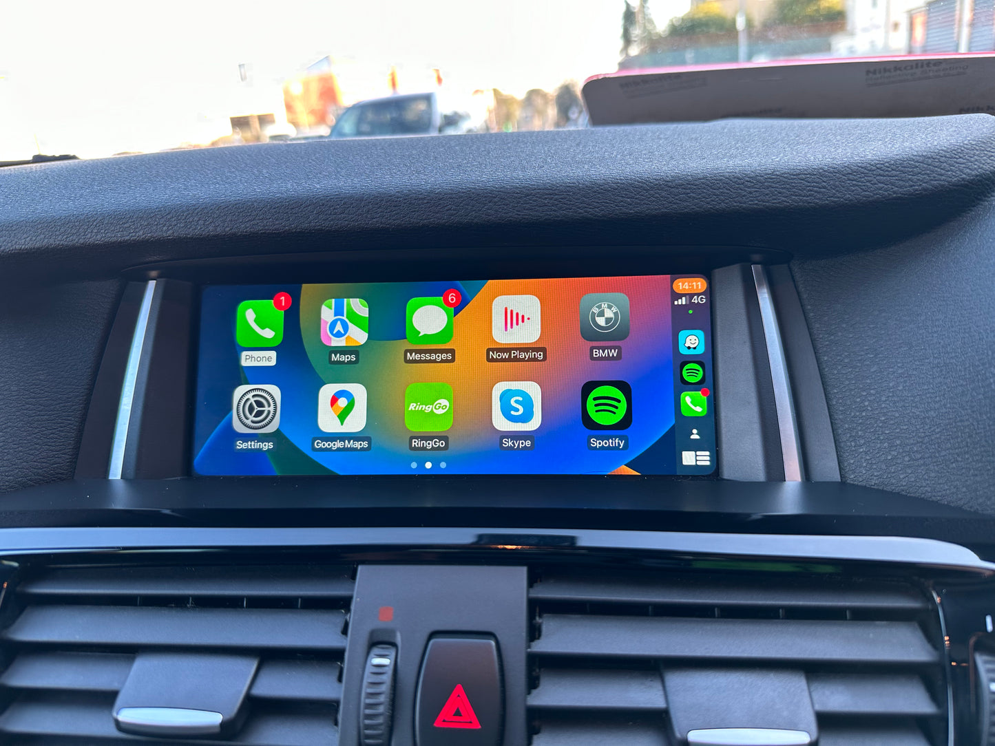 BMW Pro Navigation NBT Evo ID6 IDrive upgrade With CarPlay