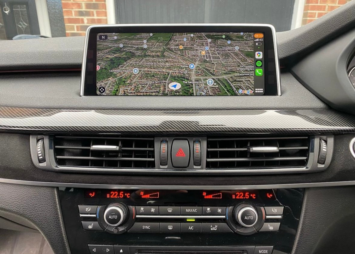 BMW Pro Navigation NBT Evo ID6 IDrive upgrade With CarPlay