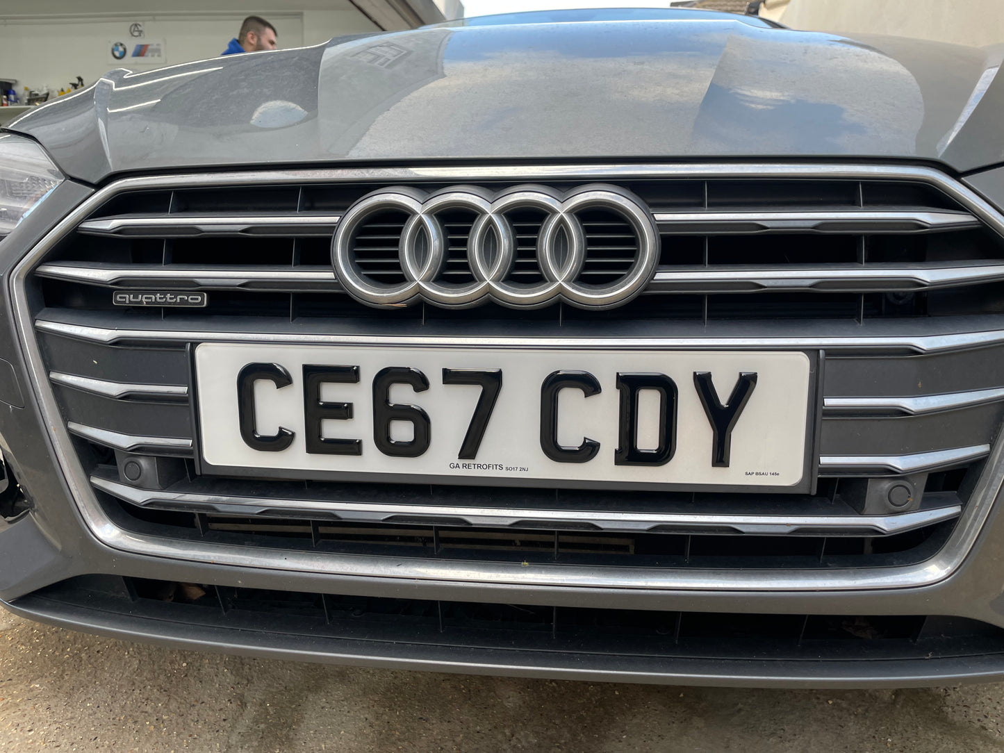 4D Gel Raised registration plates (pair)