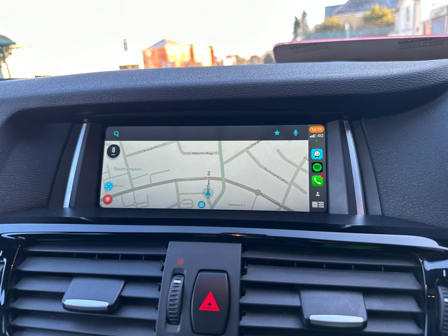 BMW Pro Navigation NBT Evo ID6 IDrive upgrade With CarPlay