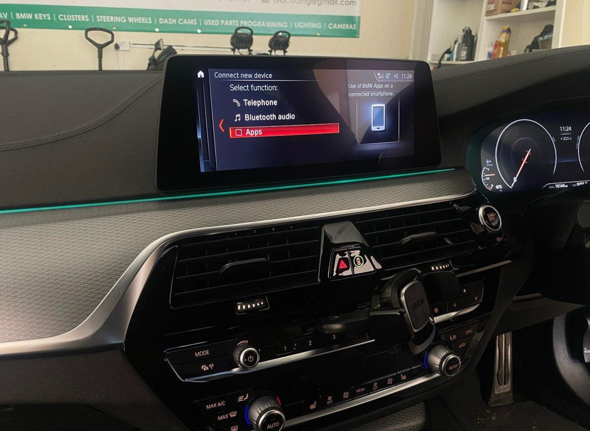 BMW OEM Apple CarPlay activation 2016+ Pro navigation only