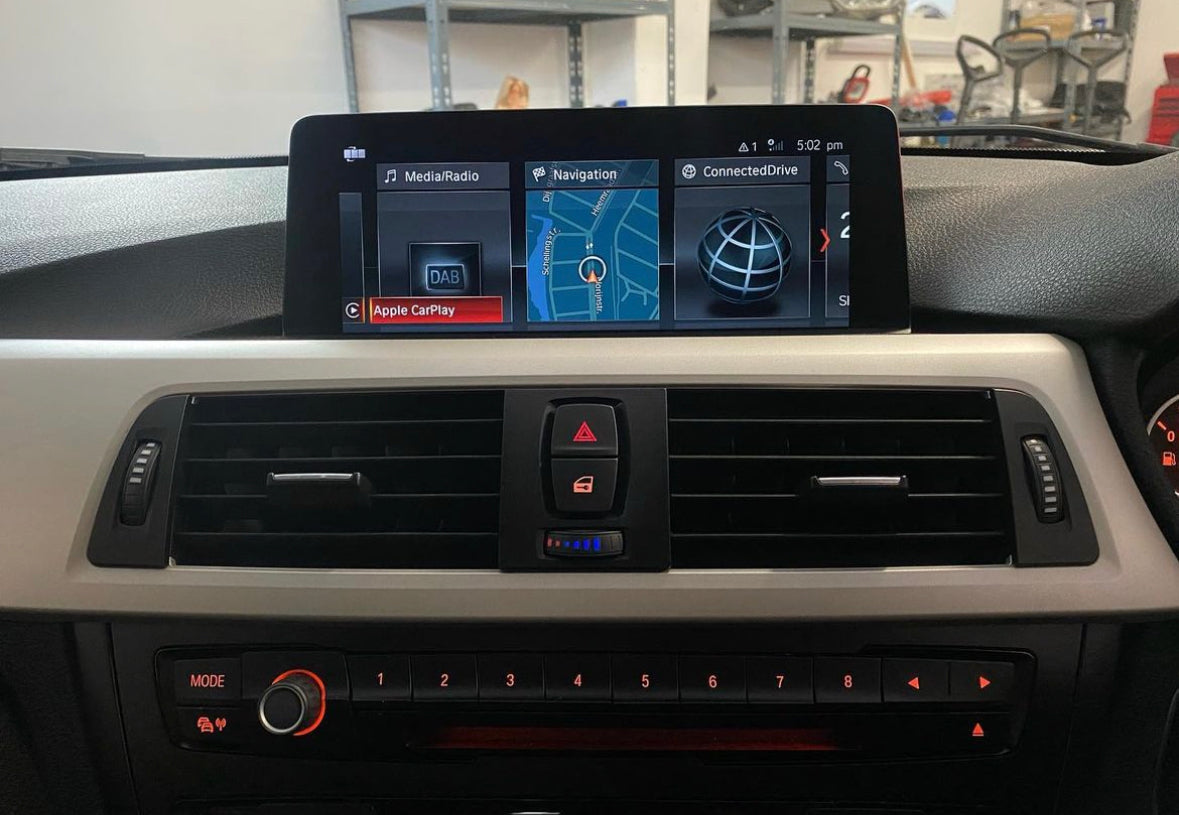 BMW Pro Navigation NBT Evo ID6 IDrive upgrade With CarPlay