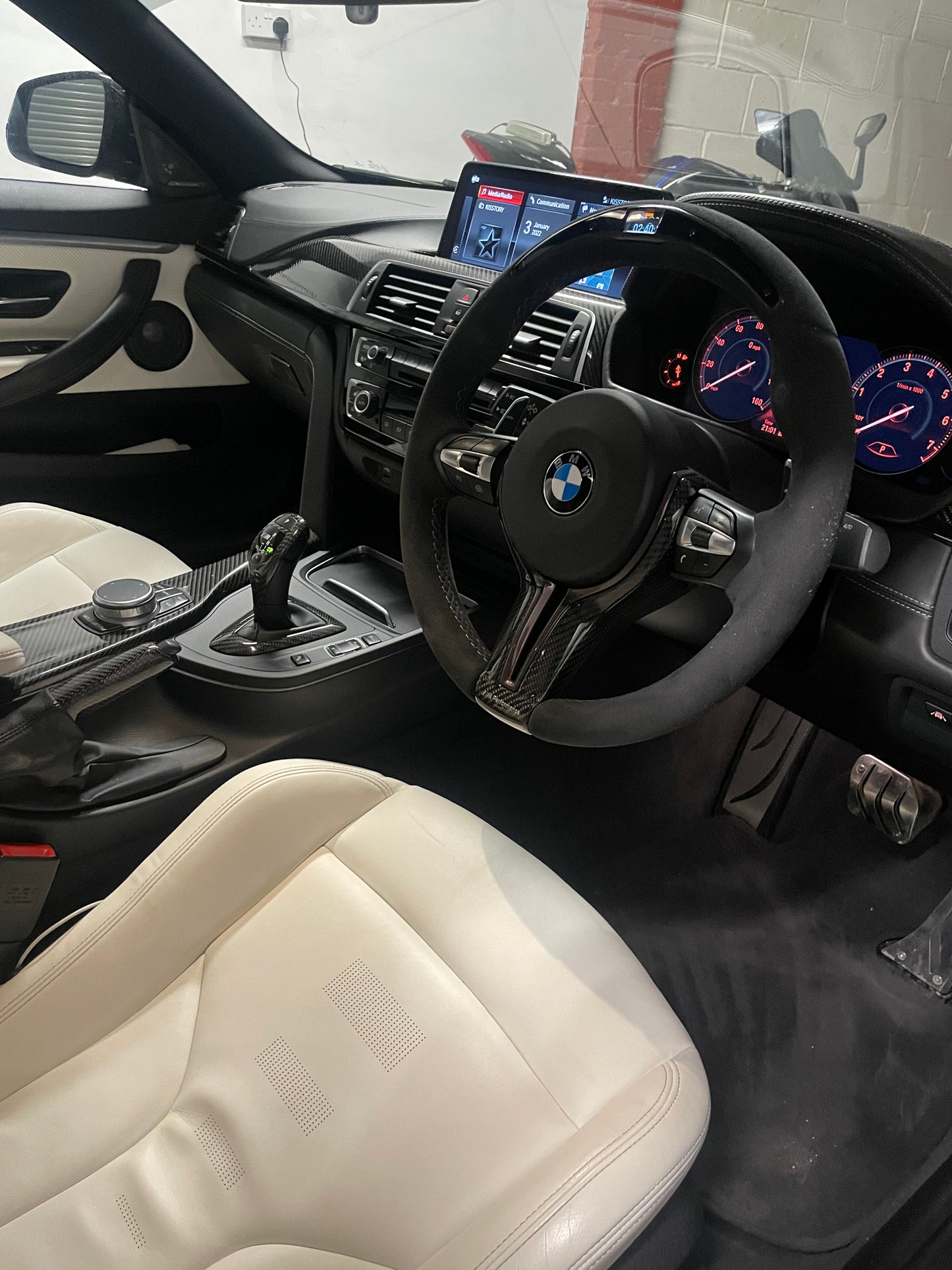 BMW LED M performance steering wheel OEM