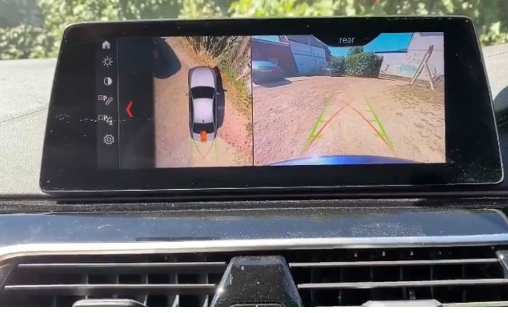 BMW Surround view camera system