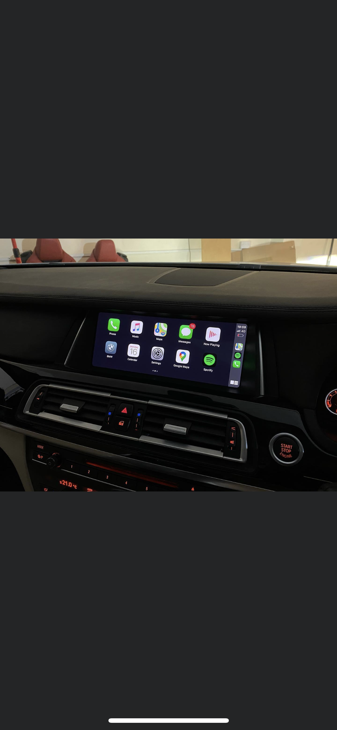 BMW Pro Navigation NBT Evo ID6 IDrive upgrade With CarPlay