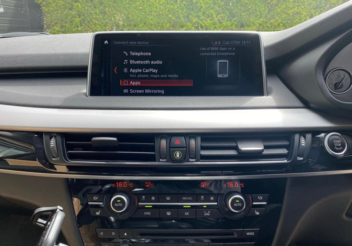 BMW Pro Navigation NBT Evo ID6 IDrive upgrade With CarPlay