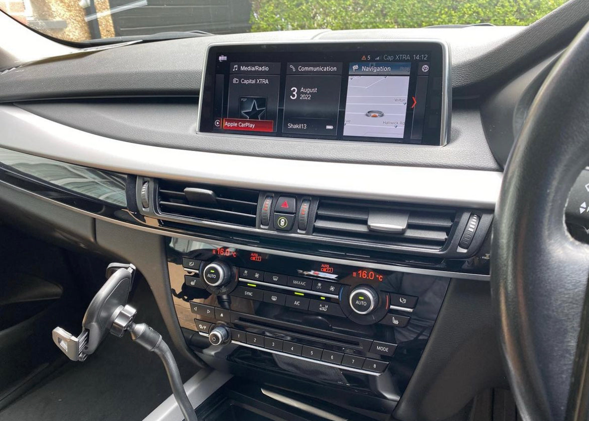 BMW Pro Navigation NBT Evo ID6 IDrive upgrade With CarPlay