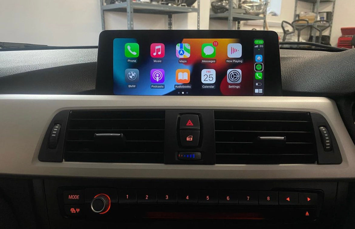 BMW Pro Navigation NBT Evo ID6 IDrive upgrade With CarPlay