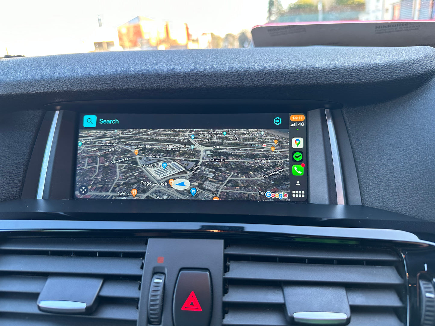 BMW Pro Navigation NBT Evo ID6 IDrive upgrade With CarPlay