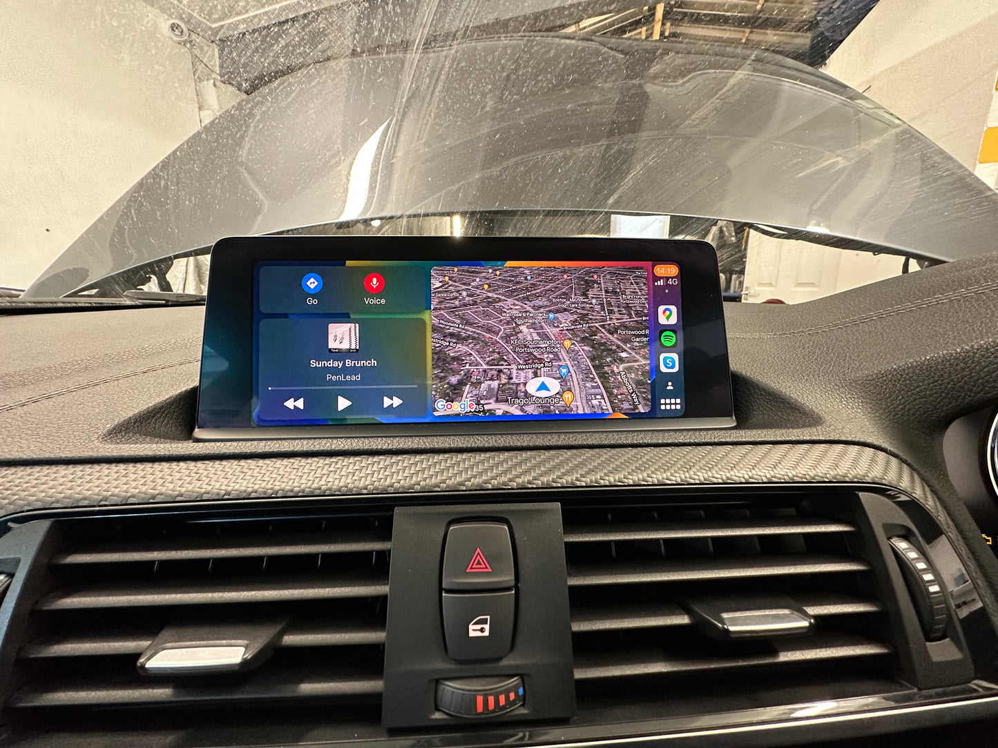 BMW Pro Navigation NBT Evo ID6 IDrive upgrade With CarPlay